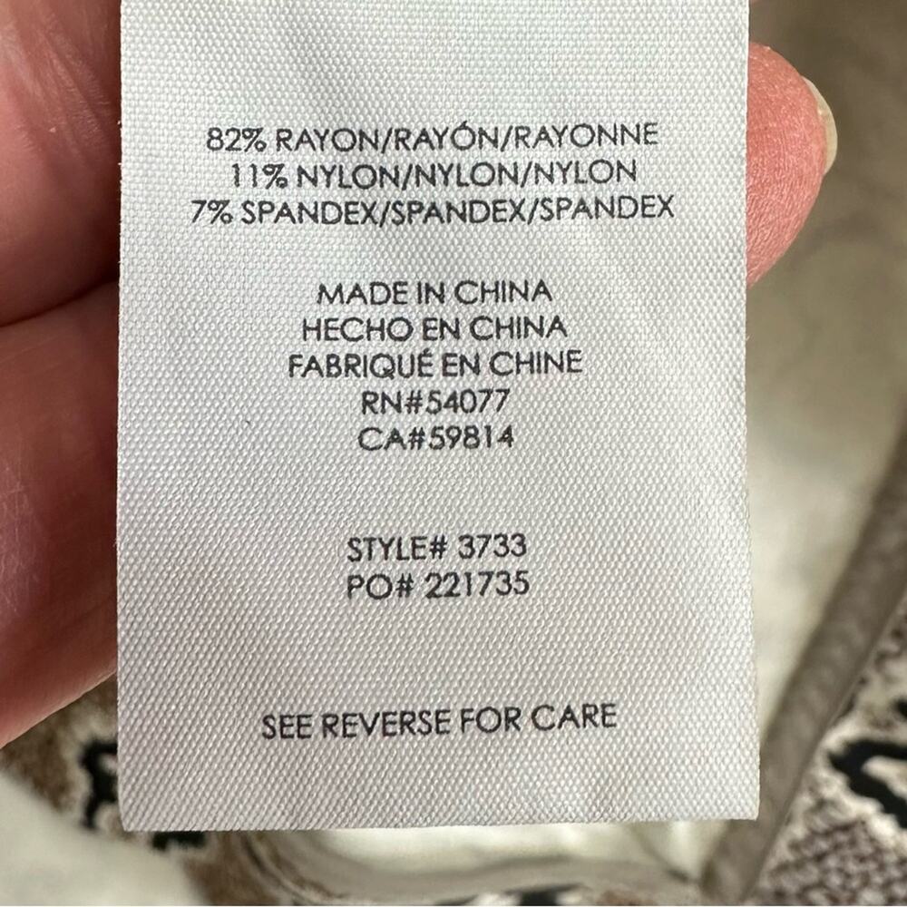 Cabi Python Double Breasted Blazer 3733 Snake Pri… - image 12